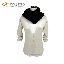 Ladies fashion pure cashmere v neck cardigan sweater